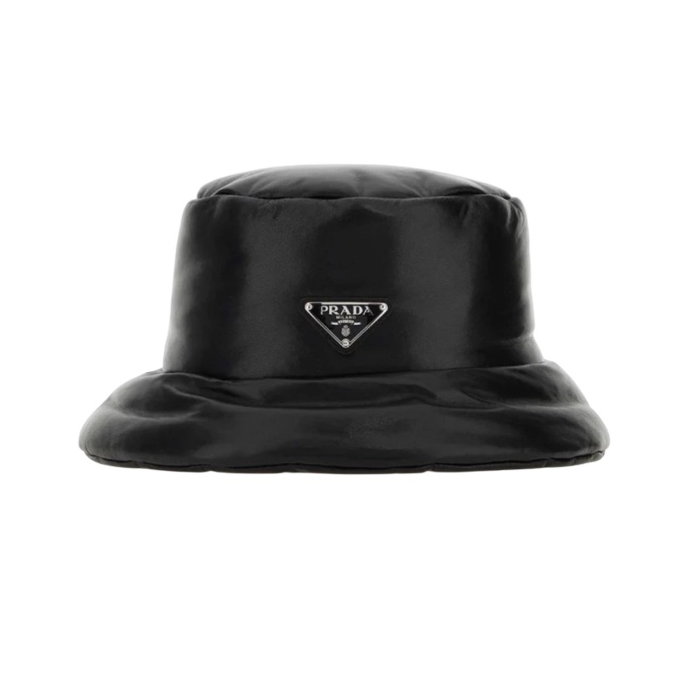 Prada Re-Nylon Padded Bucket Hat in Black – Size L